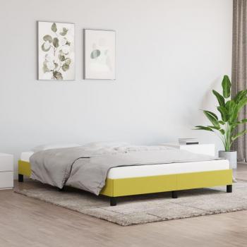 Giroletto, Letto per adulti Verde 140x190 cm in Tessuto vidaXL 5882