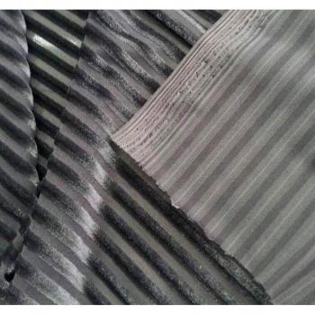 Gorgeous Soft Velvet Stripe Fabric for Home Textiles