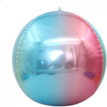 Ballon rond adulte/enfant en aluminium, 22 pouces