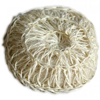 Toallita de spa de sisal con tapa “Natural Touch”