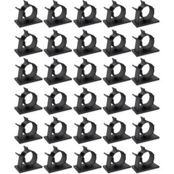 TidyCable 20 pièces – Solution auto‑adhésive pour câbles