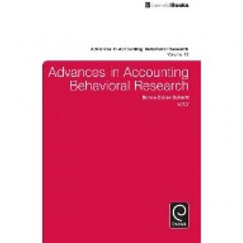 Advances in Accounting Behavioral Research