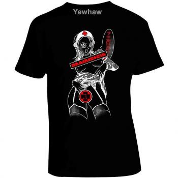 Camiseta Anime Rammstein para Enfermeras Talla XXXL