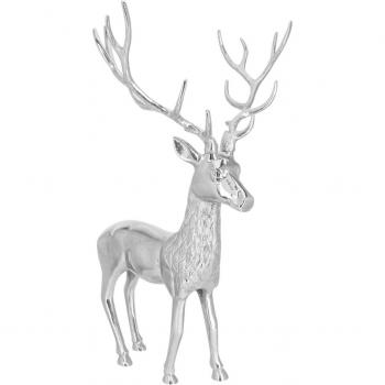 Deer XL VEGA 43x81,5x56 cm – Version Argentée