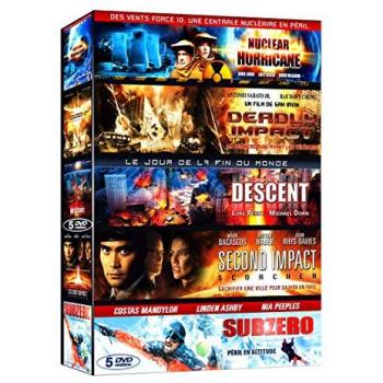 Coffret Péril Nucléaire – 5 Épisodes : Hurricane, Deadly Impact, Descent, Second Impact, Subzero