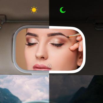Espejo de maquillaje con luz regulable