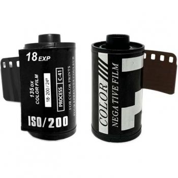 35Mm Kleurfilm ISO SO200 Type-135 voor Fotostudio (18/12/8 Stuks/Rol)