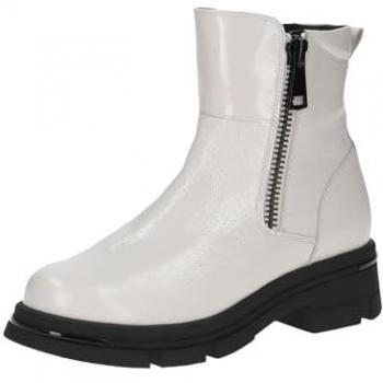 Stivaletti CAPRICE 9-25427-43 in Bianco, Cuoio, Tacco a Blocchetto, 37
