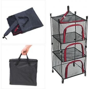 Camping Mesh Organizer Drying Rack