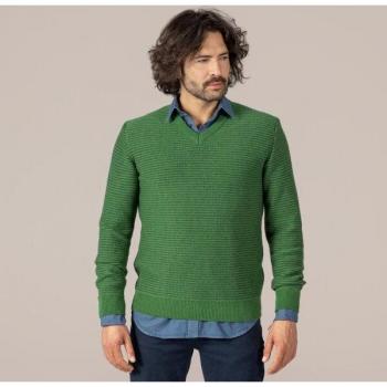 Living Crafts Pullover PIERCE – Ökologisch zertifizierter Schurwollstoff