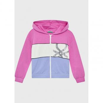 Unisex Felpa Benetton Rosa 3GNSC501C Regular Fit