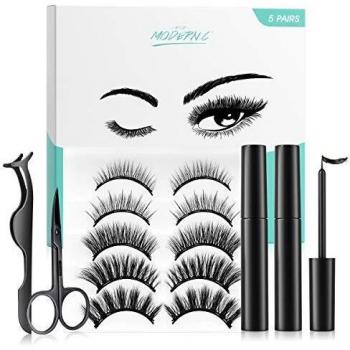 Velvet Magnet Lashes & Eyeliner Duo – Reusable, Natural Look