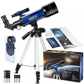 Portable 70mm Travel Telescope for Kids