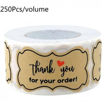 Baking Packaging Thank You Labels