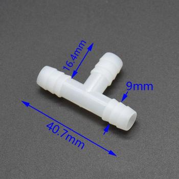 Garden Hose 8mm Tee Connector Splitter 25pcs