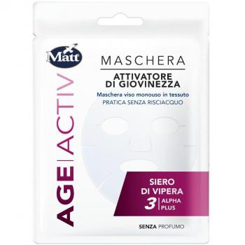 Matt Maschera Attivatore di Giovinezza con Siero di Vipera 17ml