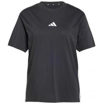 Adidas Performance – Essentials Baumwoll‑T‑Shirt Schwarz/Weiß L (Frau)