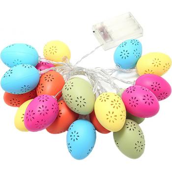 Lámpara de Huevo de Pascua DIY con 20 Huevos