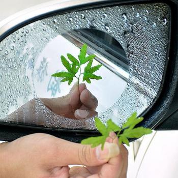2pcs Waterproof Anti-Fog Film for Car Side Windows