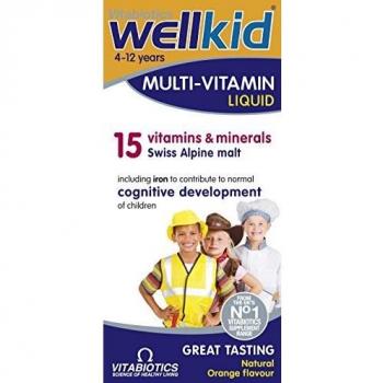 Vitabiotics Wellkid Liquid Multivitamin 150ml