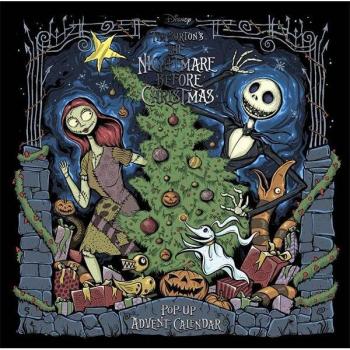 Disney Tim Burtons The Nightmare Before Christmas PopUp Book and Advent Calendar by Studio Press