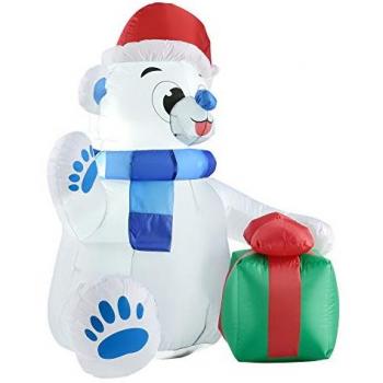 Oso Polar Luminoso para Jardín y Casa