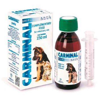 Carminal Suporte Digestão Animal 150 ml – 5 peças