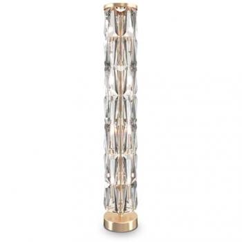 Maytoni Stehlampe, Stehleuchte Standlampe Wohnzimmerlampe Schlafzimmerlampe Gold H 126,5
