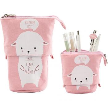 Flexible Large Fabric Pencil Case