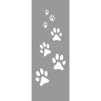 Cat Paw Outline Stencil 15x40 cm – Graine Créative – {color}
