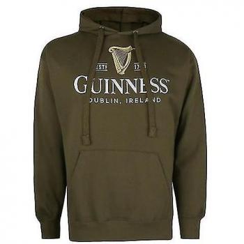 Guinness Hoodie für Männer mit Harfen-Design