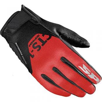 Tessuto Sportivo Spidi CTS-1 per Donne – Nero Rosso (S)