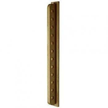 Supporto portabottiglie in pino, stile rustico, dimensioni 85 x 8 x 8 cm