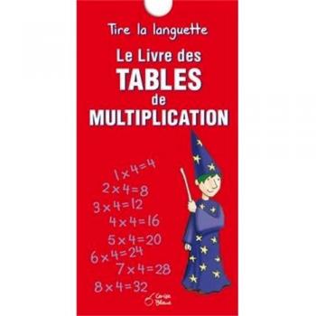 Le livre des tables de multiplication