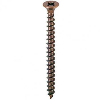 Vis en bois TSP bronzées 3,5x20 mm