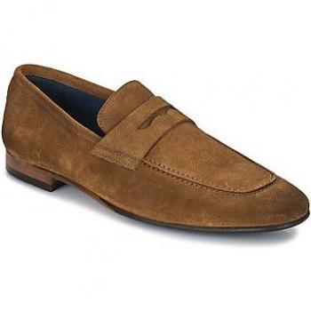Brett & Sons Mocassin 4577-VELOUR-COGNAC (en français)