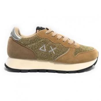 Sun68 Golden Glitter Female Sneakers US 9