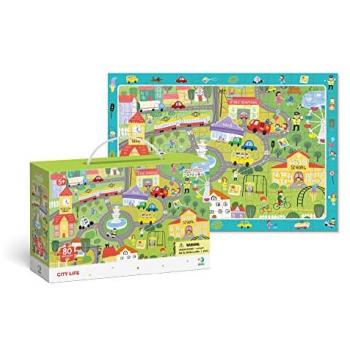 Dodo Puzzle Městské scenérie – 80 kousků s obrázky