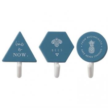 Ganchos decorativos para accesorios de baño