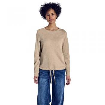 T-shirt Chic Douillet Femme Street One Beige Taille 46