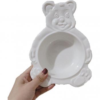 Porcelain Bear Dessert Bowl