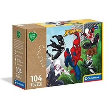 Puzzle Marvel Spiderman 104 pezzi Clementoni Play For Future