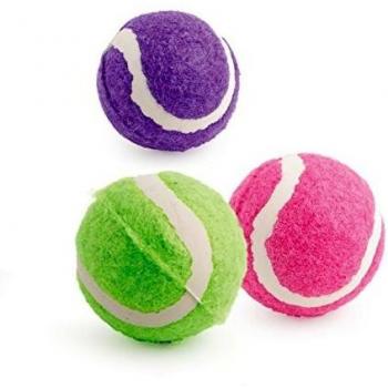 4.5cm Small Bite Tennis Balls (Pack of 6)