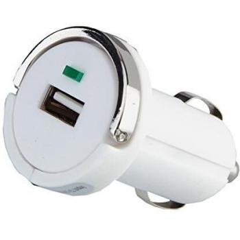 Mini KFZ USB Charger 1A Weiß