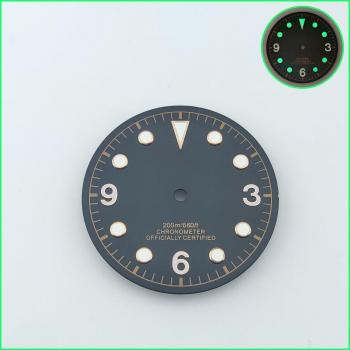 Cadran de montre 30,5mm lumineux stérile pour ETA 2836 et Mitoya 8215