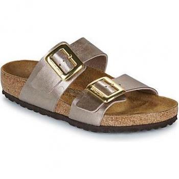 BIRKENSTOCK Sandalias Sydney CB BF Taupe Mujer