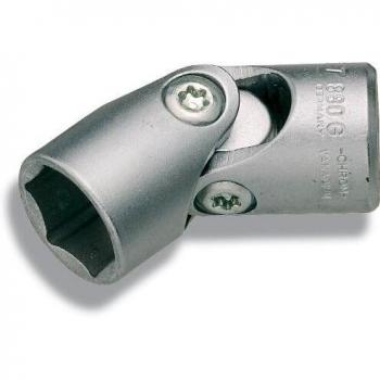 HAZET Douille Articulée 880G-12, Taille 12 mm, Carré Creux 3/8 (10 mm) avec Traction 6 Pans Extérieurs