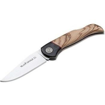 Navaja Navalia de 10 cm con Bloqueo y Madera de Olivo
