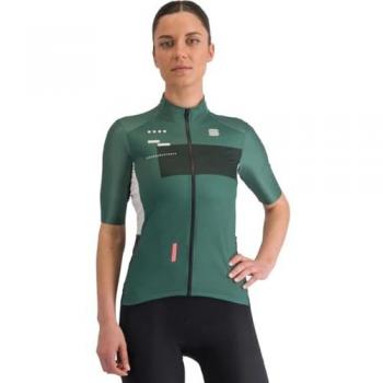 Sportful Breakout Supergiara Short Sleeve in Shrub Green