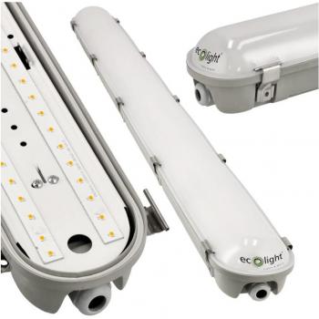Luminaire LED Étanche 40W 5200lm 120cm IP65 4000K